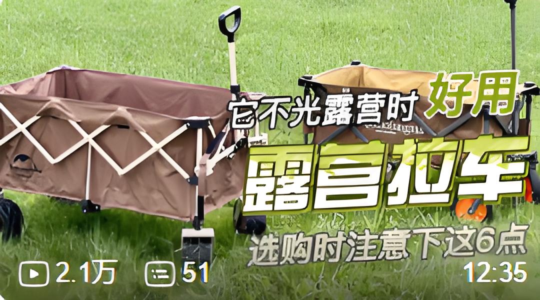 露营拉车B站营销案例